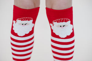 SANTA STRIPE SOCKS