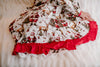 CHRISTMAS SANTA & REINDEER NIGHTGOWN