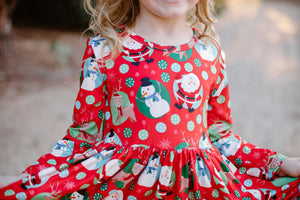 SANTA AND FRIENDS DRESS