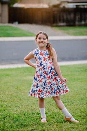 PATRIOTIC BOW DRESS