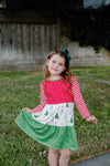 CHRISTMAS TREE LAYER DRESS