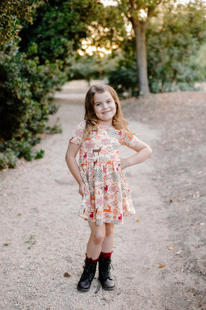 REINDEER TWIRL DRESS