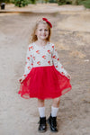 CHRISTMAS SANTA TUTU DRESS