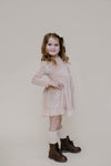 ELIZE  RUFFLE DRESS - GOLD