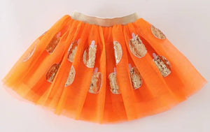 PUMPKIN TUTU SKIRT - PRESALE