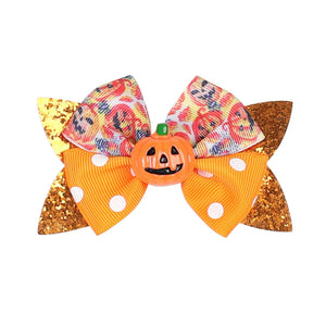 PUMPKIN HAIRBOW