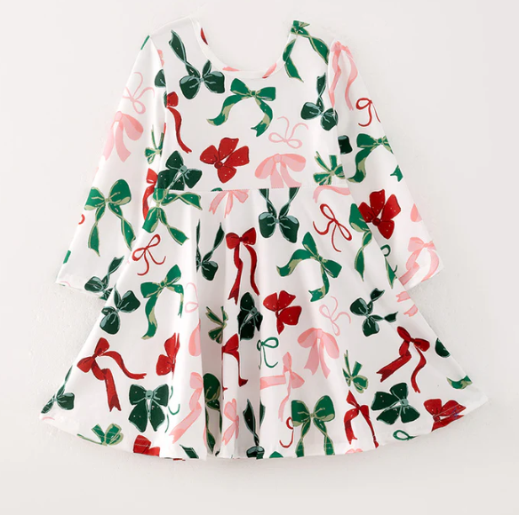 CHRISTMAS BOW DRESS PRESALE 2nd PRESALE!