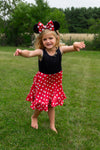 RED POLKA MOUSE TANK DRESS (MOMMY & ME) PRESALE - HC2025