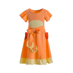 ORANGE DOG DRESS -PRE ORDERS