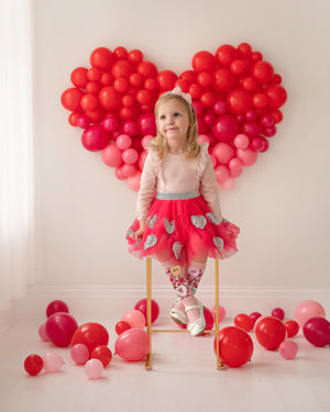 VALENTINE HEART TUTU SKIRT