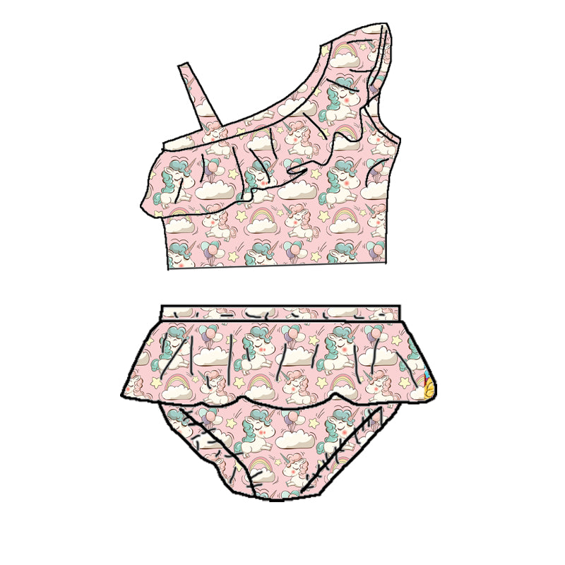 UNICORN TWO PC SWIMSUIT