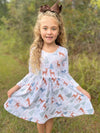 REINDEER TWIRL DRESS