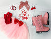 VALENTINE BE MINE TOP & TUTU SKIRT SET