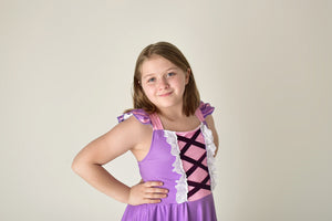 PRINCESS PURPLE TWIRLY DRESS PREORDER - HC2025
