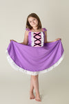 PRINCESS PURPLE TWIRLY DRESS PREORDER - HC2025