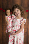 VALENTINE MILK SILK NIGHTGOWN