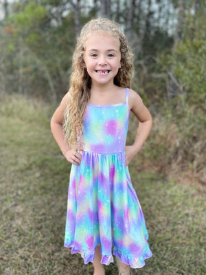 TYE DYE TANK DRESS