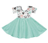 VALENTINE MINT HEARTS TWIRLY DRESS