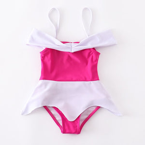 PINK PRINCESS ONE PIECE SWIMSUIT - PLEASE READ DESCRIPTION