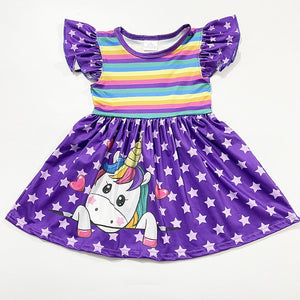 UNICORN RAINBOW DRESS