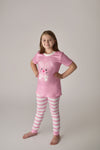 MILK SILK BUNNY PJS - PINK