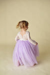 PARIS TULLE MAXI DRESS - LAVENDER