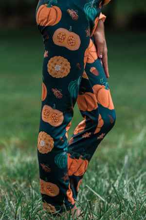 PUMPKIN PIE HI LO LEGGINGS SET