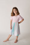 NAOMI RAINBOW TWIRLY DRESS