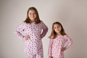 MOON & STAR PAJAMAS - PURPLE