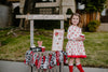 SANTA RED BOW DRESS