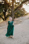 PENELOPE LACE MAXI DRESS- JADE